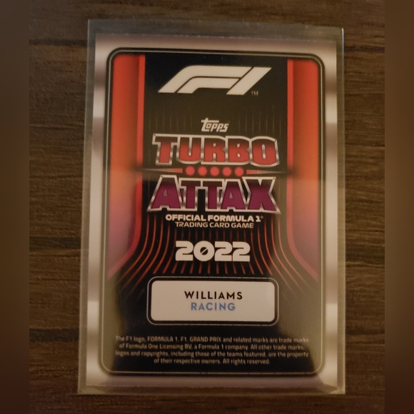 🏎 Formula 1 Alex Albon Country Pride Card 🏎 - Picture 2 of 2